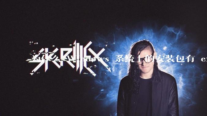 为什么 Windows 系统上的安装包有 exe 和 msi 两种格式，有什么区别？